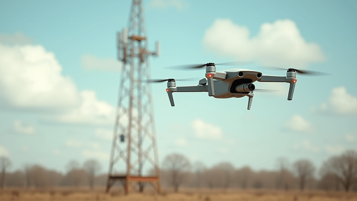 Beaming Power to the Clouds While Ground Connectivity Withers
