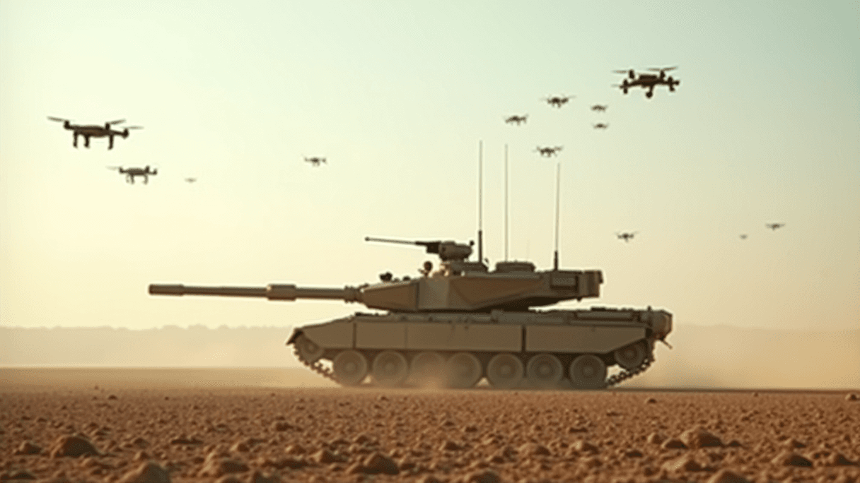 Drone Swarms Outpace Russian Tank Defenses